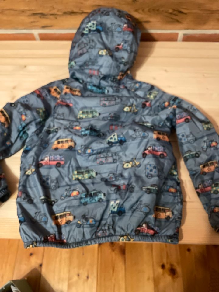 Fleecejacke mit süßen Aufdruck Gr 116 in Heidmühlen