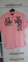 Camp David Herren Hemd in Pink Gr XL Nordrhein-Westfalen - Emsdetten Vorschau