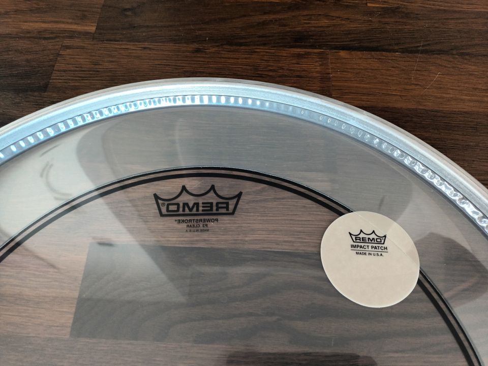 Remo Powerstroke P3 clear 18" Bass-Drum-Fell, NEU in Köln