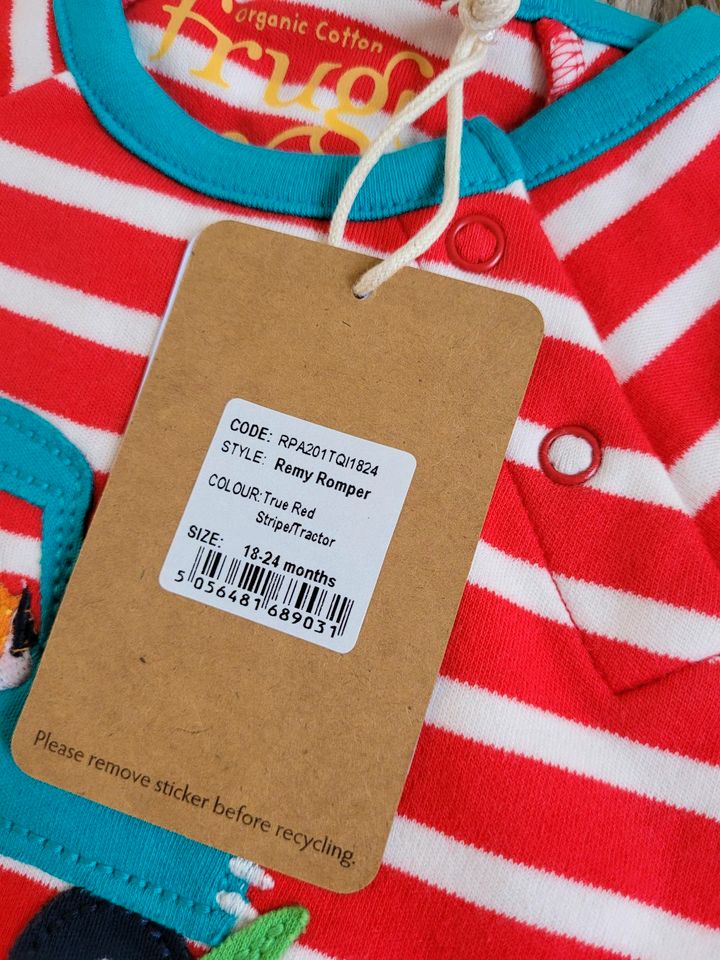 NEU Frugi Petit Bateau Pyjama Gr. 80-86-92 Strampler Bio Einteile in Wetschen