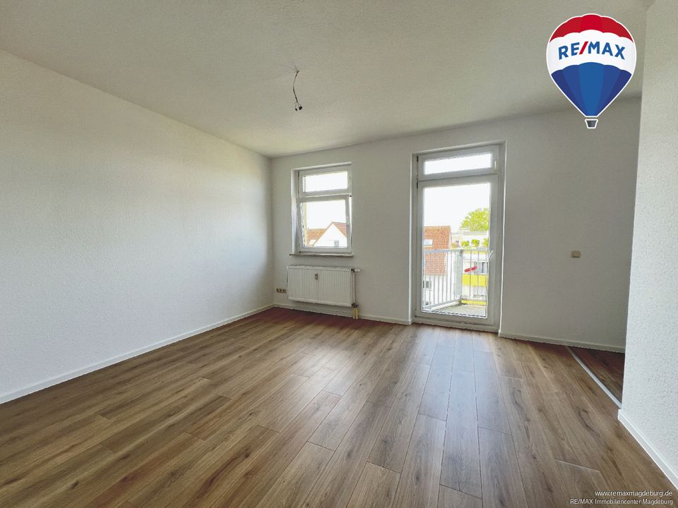 Leben in Stadtfeld Ost! Renovierte 2-Raum-Wohnung mit Balkon! in Magdeburg