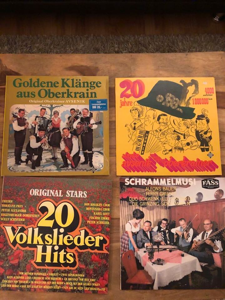 Schallplatten (Vinyl) Sammlung in Marquartstein