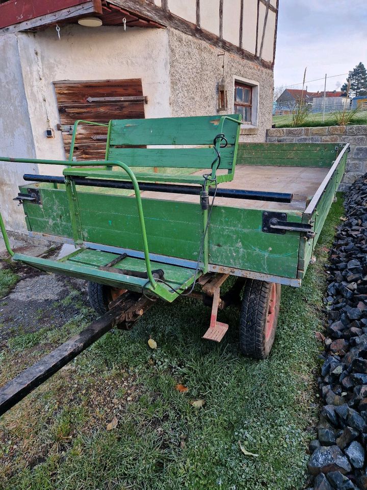 Gummiwagen, Anhänger, Holzhänger, Traktoranhänger in Bad Colberg-Heldburg