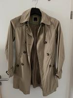 Kurzer Trenchcoat creme Nordrhein-Westfalen - Ennigerloh Vorschau