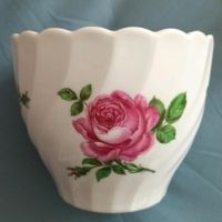 Übertopf  - Porzellan  - Rose - Höhe 10cm  - Royal Tettau Schleswig-Holstein - Lübeck Vorschau