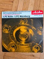 Single 1962-Endspiel 1.FC Köln-1.FC Nürnberg-Kurt Brumme am Mikro Lindenthal - Köln Weiden Vorschau
