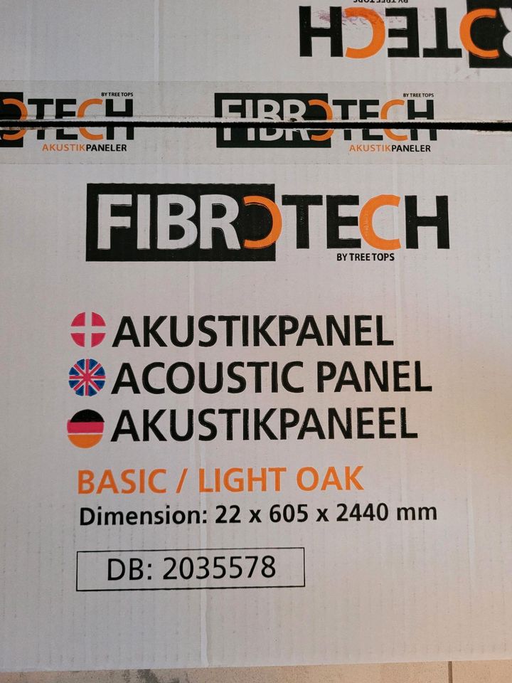 FibroTech Akustikpaneel Basic Light Oak in Weilerbach