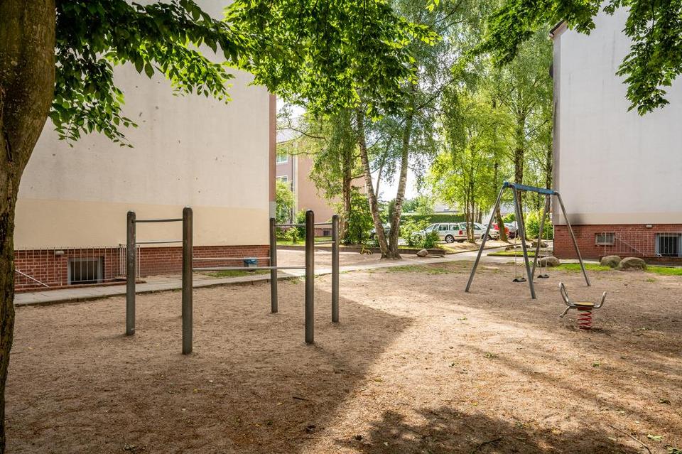 3 Zimmer Wohnung im Erdgeschoss mit Balkon und Spielplatz in Wildeshausen