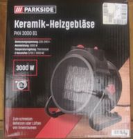 PARKSIDE® Keramik Heizgebläse »PKH 3000 B1/PKH 2500 B1«, 3000 W Sachsen - Bad Gottleuba-Berggießhübel Vorschau