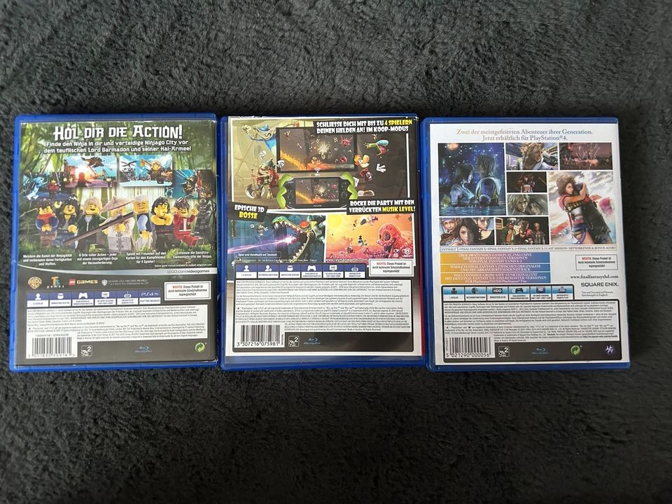 Ninjago, Rayman und Final Fantasy X-X2 für PS4, gebraucht in Berlin