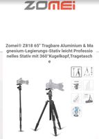 Zomei Z818 Tragbares 360° Stativ Professionel NEU Nordrhein-Westfalen - Minden Vorschau