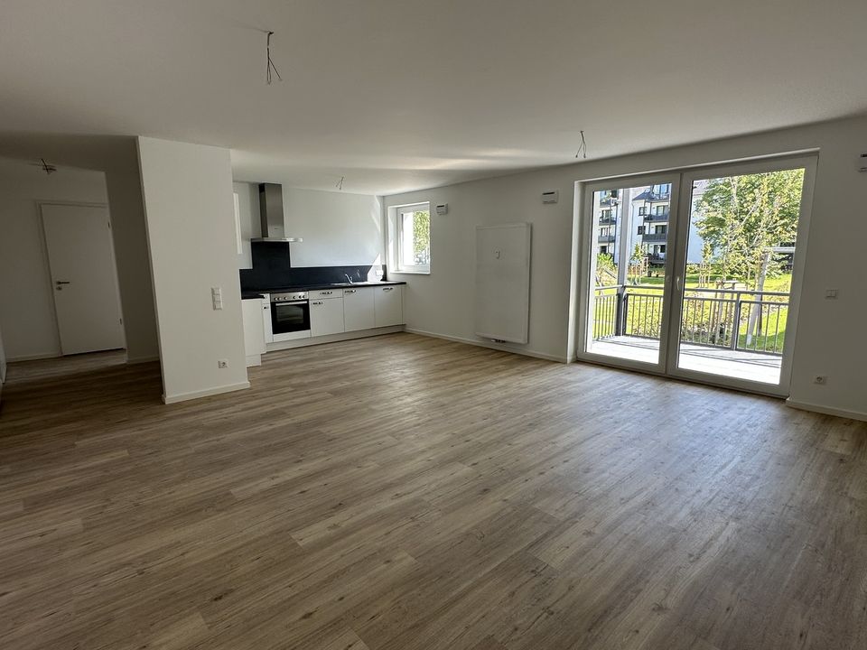 Neubau 3 Zimmer Wohnung mit Terasse und Garten in Hanau