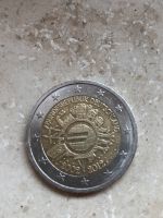2 Euro Münze „10 Jahre Euro Bargeld“ Thüringen - Bürgel Vorschau