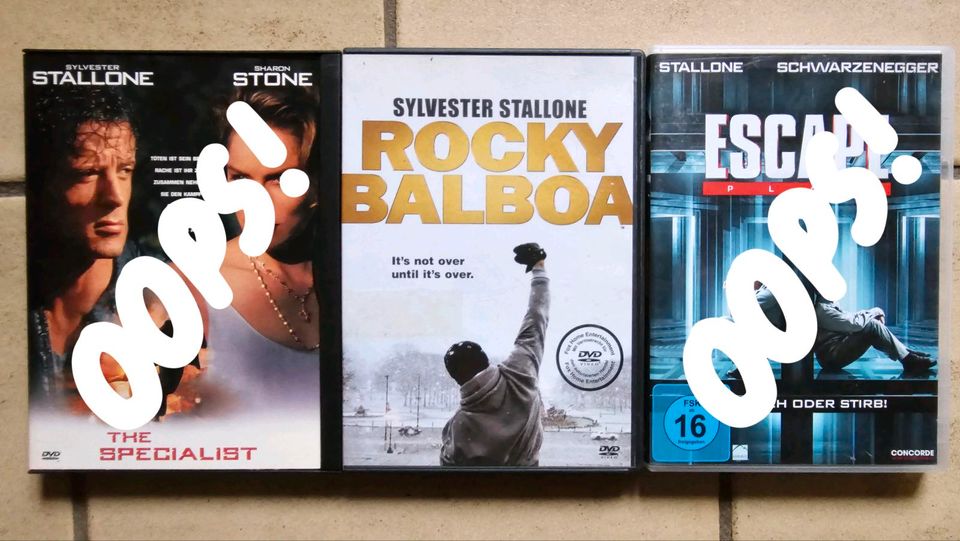 Stallone Filme DVD / Blu-ray   Rocky Balboa in Leverkusen