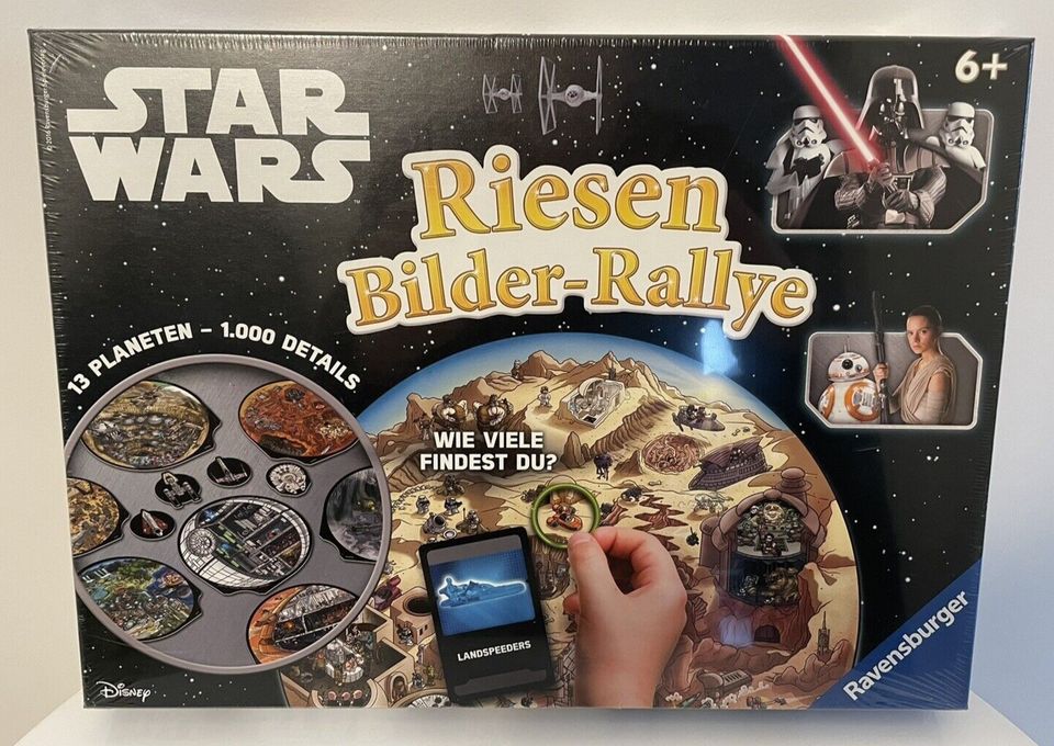 BRANDNEU Star Wars Riesen Bilder-Rallye Ravensburger 40% Rabatt in Bad Fallingbostel