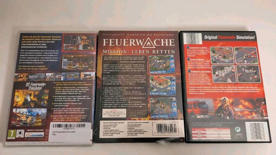 PC Spiel CD Rom Software Game Feuerwehr Simulator Feuerwache in Aurich