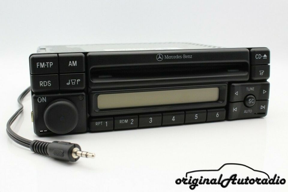 Mercedes R129 Original Radio SL-Klasse Bluetooth MP3 AUX-IN CD R in Gütersloh
