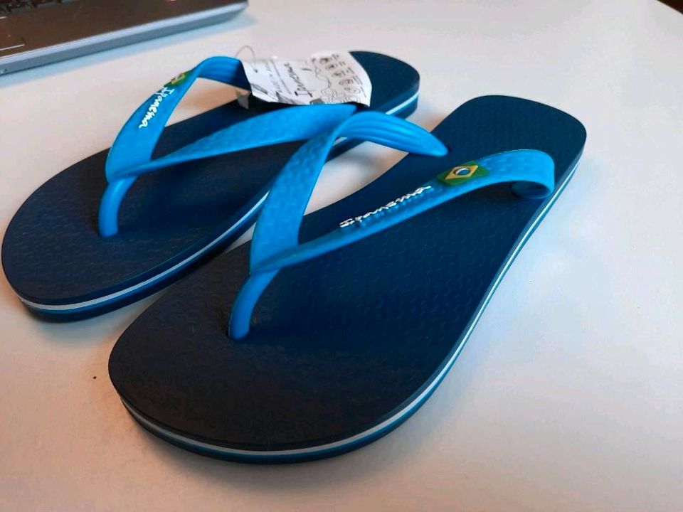 Flip flops - IPANEMA Brazil in blau - Größe  38 - Neu in Mülheim (Ruhr)