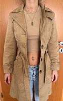 H&M Mantel Kurzmantel Trenchcoat beige Größe 34 XS Nordrhein-Westfalen - Wesel Vorschau