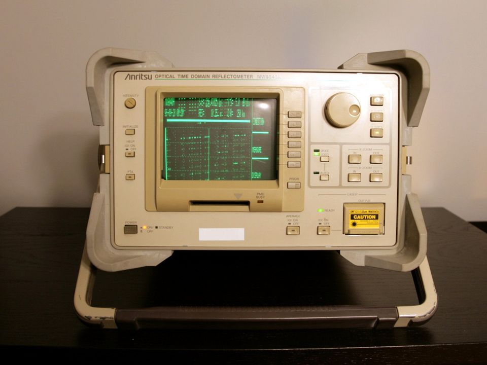 Anritsu Optical Time Domain Reflectometer MC9040A & RAM Card 512k in Ballenstedt