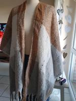 COMMA Poncho beige hellgrau weiß Nordrhein-Westfalen - Verl Vorschau