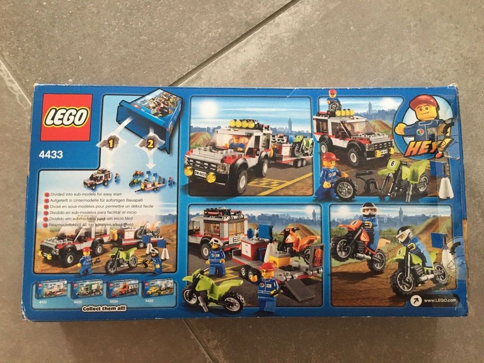 LEGO City 4433 Crossbike-Transporter in Ranstadt