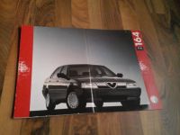 Alfa Romeo 164 V6 Turbo Prospekt mit 36 Seiten selten + neuwertig Niedersachsen - Göttingen Vorschau