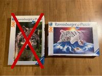 Ravensburger Puzzle 500 Teile Wolf / Tiger Münster (Westfalen) - Amelsbüren Vorschau