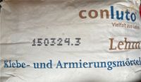 8 Säcke Conluto Klebe- und Armierungsmörtel. Preis pro Sack Hessen - Witzenhausen Vorschau