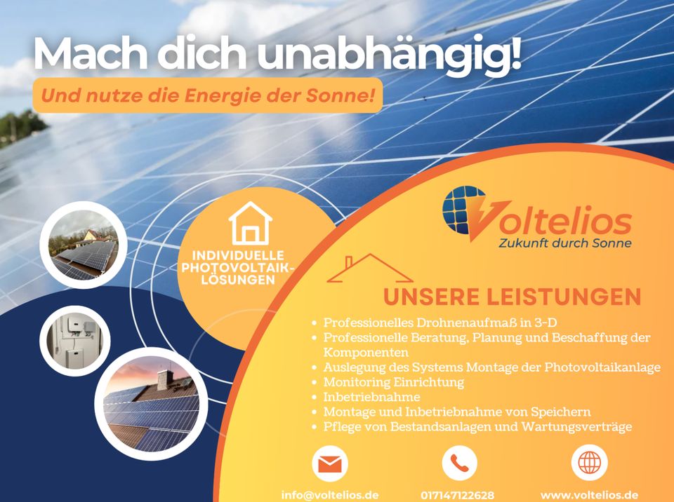 Voltelios - Solaranlage in nur wenigen Wochen auf Ihrem Dach! in Berlin