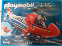 Playmobil 70492 Feuerwehr Hubschrauber / City Action  NEU Rheinland-Pfalz - Dirmstein Vorschau