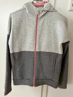 Sweatjacke Kapuze Domyos Gr. S Grau Bayern - Aschaffenburg Vorschau