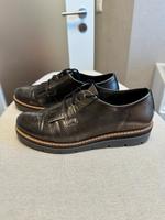 Gabor Leder, Schnürschuh metallic Gr. 38 Niedersachsen - Osloß Vorschau