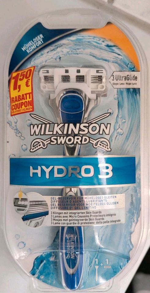 Wilkinson Sword Hydro 3 Rasierer Neu/OVP in Frankfurt am Main
