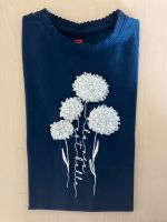 WE Fashion T-Shirt 134 kurzarm blau Blume 3D weiss Rheinland-Pfalz - Ludwigshafen Vorschau