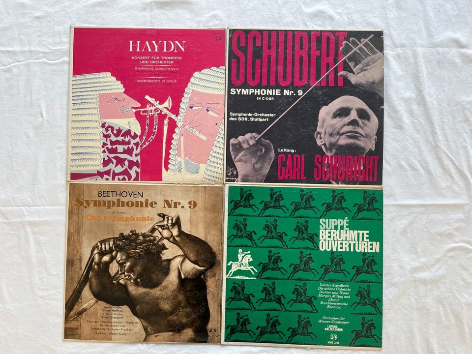 Schallplattensammlung 16 Stück Klassik Tanzmusik Jazz in Marzling