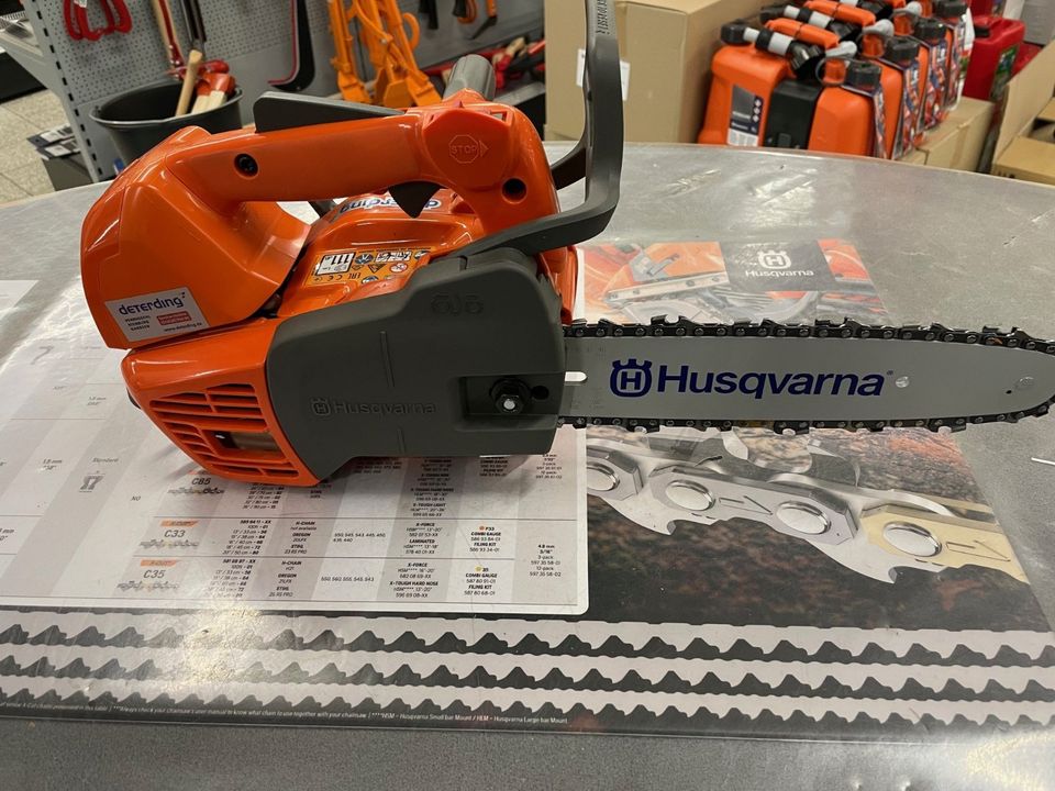 Husqvarna T525Benzinsäge 25 cm Baumpflegesäge Top handle Carving in Garbsen