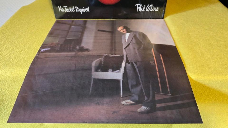 LP '1985' Phil Collins-No Jacket Required +B: in Pinneberg