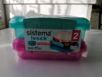 2 neue Sistema Lunch Brot Dose Stullen Büchse Brandenburg - Eberswalde Vorschau