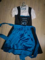 Dirndl midi schwarz blau  42 knielang Bayern - Höchstädt a.d. Donau Vorschau