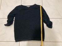 Schwarzes Longsleeve Pulli Tom Tailor Denim S geraffte3/4 Ärmel Frankfurt am Main - Westend Vorschau