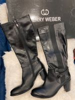 Neu TOP Leder Stiefel Gerry Weber Stretch 38 5 schwarz Reitstiefe Frankfurt am Main - Westend Vorschau