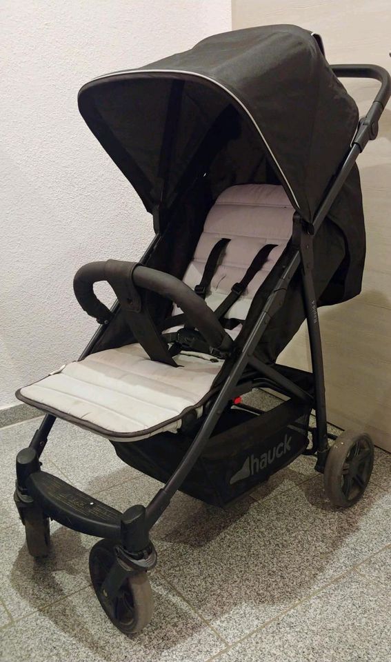 Hauck Kinderwagen-Set inkl. Isofix Basis Caviar Silver in Lichtenau