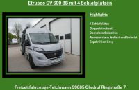 Wohnmobil/Kastenwagen ETRUSCO CV 600 BB 4 Schlafplätze Neufahrzeug sofort verfügbar Thüringen - Ohrdruf Vorschau