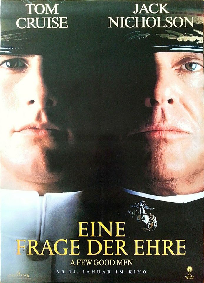 Orig. Filmplakat Eine Frage der Ehre, Tom Cruise, Jack Nicholson in Hildesheim
