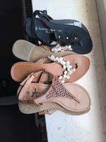 Sandalen 3 stk braun schwarz nur 8€ Nordrhein-Westfalen - Weeze Vorschau