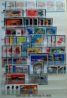Briefmarkensammlung DDR v. 1975 bis 1979 gestempelt Kreis Ostholstein - Stockelsdorf Vorschau