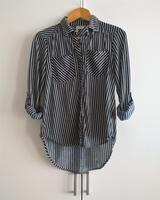 Gestreifte Hemdbluse - blau/gelb - Gr. 36 Bayern - Schweinfurt Vorschau