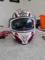 Motorrad Helm mit Sonnenschutz Nordrhein-Westfalen - Lübbecke  Vorschau