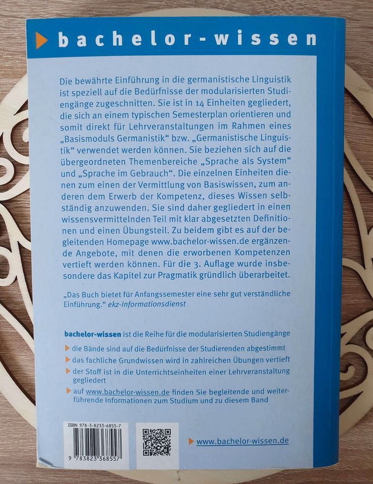 Buch | Germanistische Linguistik: Einführung, bachelor-wissen in Magdeburg